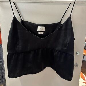 Wilfred black Lover Satin Camisole